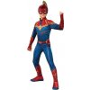 Rubies Detský kostým - Hero Kapitán Marvel Veľkosť - deti: S: 116 - 126 cm