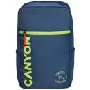 Canyon batoh na notebook palubovka do veľkosti 15,6" mechanizmus proti zlodejom 20l modro-žltý CNS-CSZ02NY01