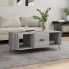 Konferenčný stolík sivý sonoma 102x50x40cm kompozitné drevo-ForU-829274
