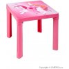 STAR PLUS Detský záhradný nábytok - Plastový stôl ružový