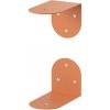 Fantail Mount Set nástenný držiak stĺpika oranžový 14,5 cm
