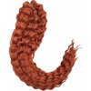 Ariel brčky kučeravé Crochet Braids hrdzavé #145: 75cm 300g