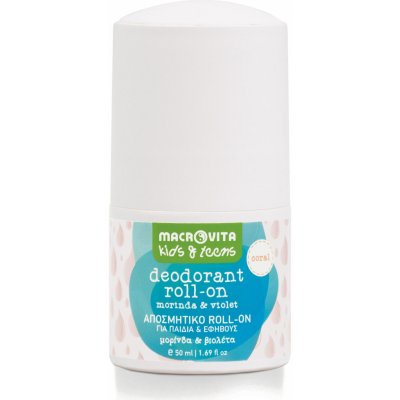 Macrovita Deodorant roll-on kids & teens coral - Dezodorant pre deti a teenagerov 50 ml