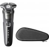 Philips Series 5000 Wet & Dry S5887/ 30 pánský elektrický holicí strojek, šedý, SkinIQ, 360° otočné hlavy, Power Adapt S5887/30