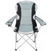 Malatec 2300 Zahradní a kempingová židle polstrovaná šedá