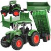 Traktor s prívesom traktor poľnohospodársky stroj 1:24 Malý farmár Stator Z1004