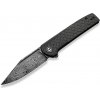 Civivi Cachet C20041B-DS1 Black Micarta Damascus Diamond Patterned