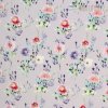 Bavlnený popelín s kvetmi, digitálna tlač 1 m
