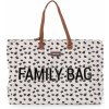 Childhome Cestovná taška Family Bag Canvas Leopard