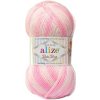 Alize Baby Best Batik Bielo ružová 6660