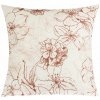 BELLATEX Obliečka 40 × 40 cm, vínový kvet