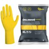 Espeon Upratovacie latexové rukavice ECONOMY 1 pár, nepudrované, žlté, 25 g Veľkosť: XL