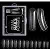 D-Nails DUAL Tipy – Priesvitné CLASSIC dual formy - 12ks v sáčku