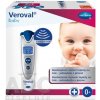 VEROVAL Baby Bezdotykový infračervený teplomer digitálny, strieborný 1x1 ks