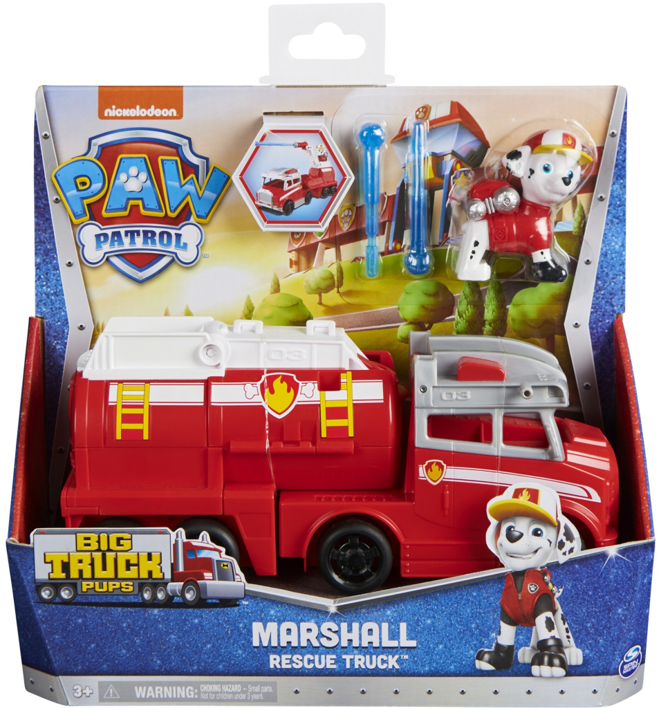 Spin Master Paw Patrol základné vozidlá Marshall