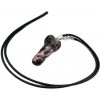Rodonit Penis amulet pro plodnost, přívěsek přírodní kámen ručně broušený 3 cm, velký léčitel srdcí