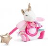 Doudou jednorožec s nočným svetlom 22 cm