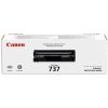 Canon originál toner 737 BK, 9435B002, black, 2400str. 9435B002