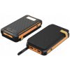 BOT Solar power bank SP6 4 panely 25000 mAh oranžový