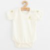 NEW BABY Dojčenské body s krátkym rukávom z organickej bavlny Olivy New Baby Veľ. 80
