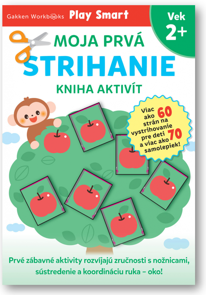 Moja prvá kniha aktivít Strihanie