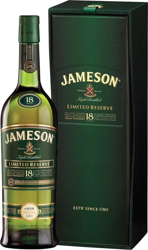 Jameson 18y 40% 0,7 l (kazeta)