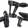 Košík na fľaša na pitie West Biking adaper Bike Seat Mount čierny