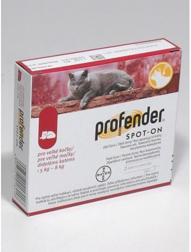 Profender Spot-On pre veľké mačky 2 x 1,12 ml od 26,5 € - Heureka.sk