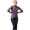 ALÉ Cycling Clothing Alé PRAGMA Essenza LS W, Blackberry purple Veľkosť: S Komfortný dámsky dres s dlhým rukávom