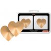 Coquette chic desire nipple covers golden hearts