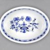 Cibulák Misa zapekacia oválna stredná 21,5cm Originálny Český Porcelán Dubí