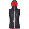 Dámska skialpinistická softshellová vesta Ortovox W's Piz Boe Vest Black raven L