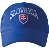 Šiltovka SLOVAKIA veľký nápis, bavlnená - royal modrá