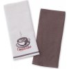 Matějovský Uterák Kuchynské utierky - s Cappuccinom 40x60 sivá