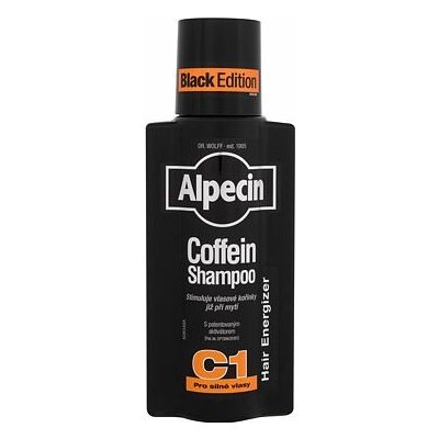 Alpecin Coffein Shampoo C1 Black Edition šampon pro stimulaci růstu vlasů 250 ml