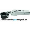 Záves 94° na sklo fi.26 mm - CLIP top s perom (naložené dvere)