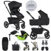 EASYWALKER Kočík kombinovaný Jimmey Pepper Black XXL RWS + KIDDY Evoluna i-size 2 + základňa VP-F188421