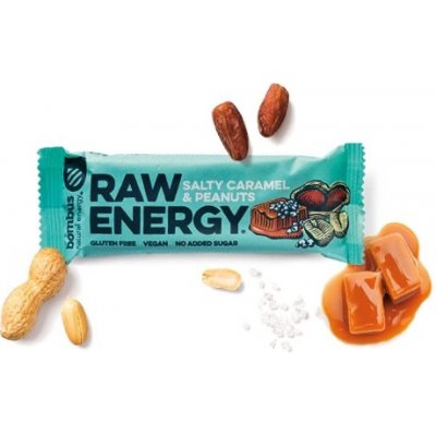 Bombus Raw energy salty caramel & peanuts 50g