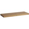 Laufen Lani Umývadlová doska 140 cm, bez výrezu, vrátane 2 nástenných konzol, divoký dub H4046801122671