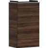 Skrinka pod umývadlo bez umývadla Hansgrohe Xelu Q 34x62,5x24,5 cm tmavý orech 54018000