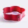 Forma coox SPRING FLOWER priemer 26 cm so sklenenou základňou a nožičkami, červená