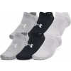 Under Armour Essential No Show 6pk 1382611-002 black