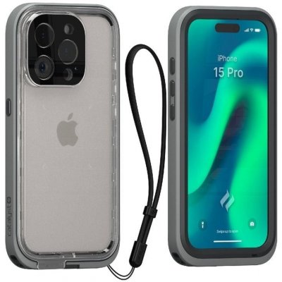 Catalyst Total Protection Case iPhone 15 Pro titanium gray