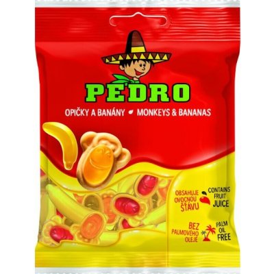 Pedro Opičky a banány 80 g