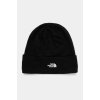 Čiapka The North Face čierna farba, z tenkej pleteniny