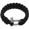 MFH paracord kovová spona 2,3 cm čierna