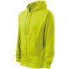 MALFINI TRENDY ZIPPER 410 Mikina pánska 4106217 2XL 62 limetková