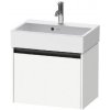 Duravit Ketho.2 - Umývadlová skrinka, 44x58x39 cm, 1 zásuvka, matná biela K25073018180000