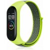 Xiaomi Nylónový náhradný náramok na suchý zips pre Mi Band 3/4/5/6/7 Farba: reflexná zelená