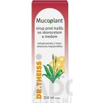 Dr.Theiss Mucoplant Skorocelový sirup s echinaceou a vitamínom C 250 ml